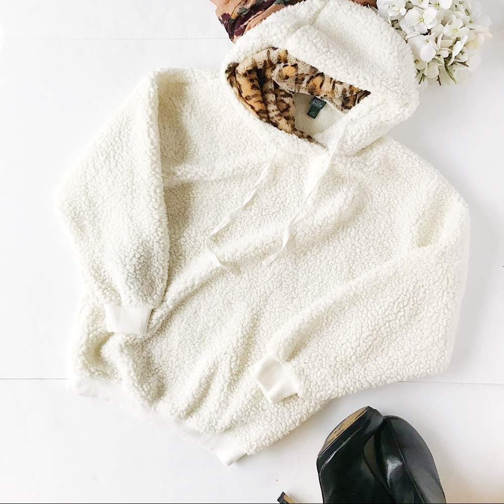 Fleece Sherpa Hoodie